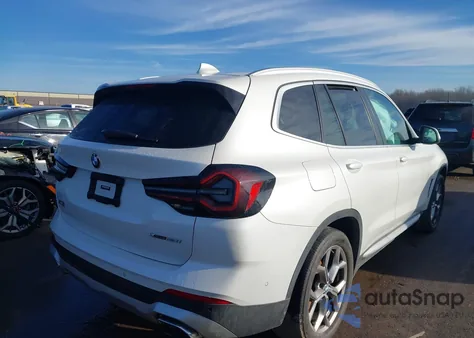 2023 BMW X3 xDrive30I z USA, uszkodzony, nr VIN 5UX53DP0XP9S11396
